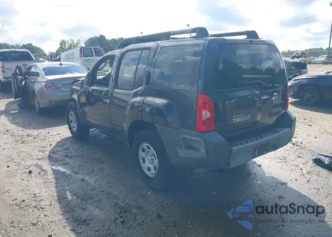 2007 Nissan Xterra X из США, поврежденный, VIN 5N1AN08U17C545481